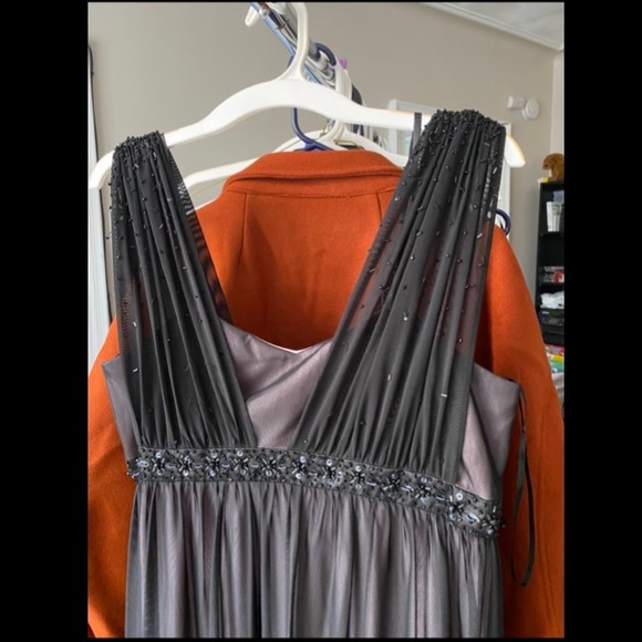 Black/ dark grey prom dress, comment for any details wanted! - Picture 5 of 5